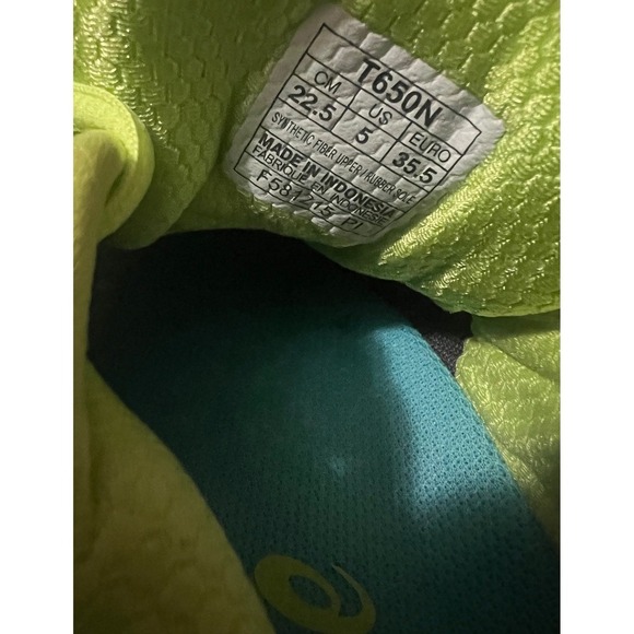 Asics Gel Nimbus 18 Women's Running Shoes Gray Green T650N Size 5 US - Picture 7 of 7